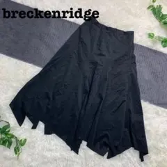 breckenridgeブレッケンリッジ アシメトリーデザインスカート ブラックのサムネイル