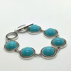 ★ターコイズ★ブレスレット★トグルクラスプ★新品★