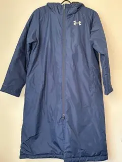 Under Armour フード付きネイビーコートYLG（150）