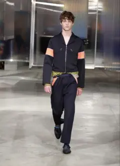 PRADA 16SS ランウェイ ストライプ 長袖Tシャツのサムネイル