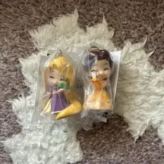 ディズニー　プリンセス　ぎゅーこっと　ベル　ラプンツェル