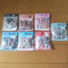 COTTON PUFFY シール 7点セット