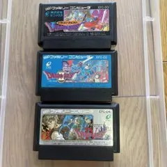 ⑩ ファミコンソフト3本セット