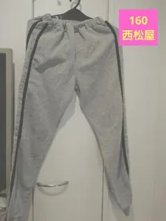 スウェットパンツ キッズ 160 西松屋 長ズボン 裏起毛