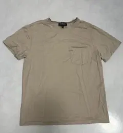 CC様専用☆A.P.C. ポケット Tシャツ ベージュ XSのサムネイル