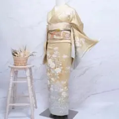 訪問着 フルセットa649卒業式　入学式　お宮参り　七五三　結婚式　トールサイズ