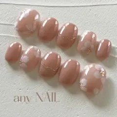 【サイズ変更無料】ネイルチップセット＊ No.165