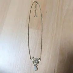 【希少】Christian Dior ネックレス フラワー パール ゴールド