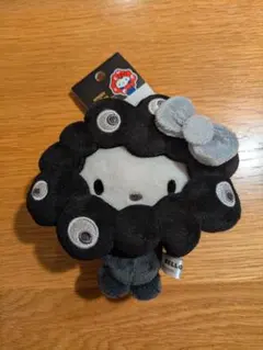 サンリオ ミャクミャクなりきりぬいぐるみ カラビナ付き ハローキティブラック