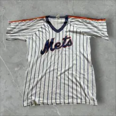 STARTER ニューヨークメッツ ベースボールシャツ Lサイズ 白 90s | Mercari