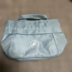 アニエスベーライトブルー ナイロンポーチ　未使用保管品