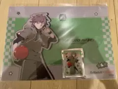 ダンガンロンパ ラウンドワン プラマット クリアカード 苗木誠2点セット