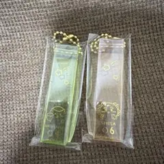 ちいかわ　ホテルのキーホルダー　くりまんじゅう シーサー