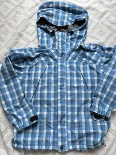 ノースフェイス キッズ マウンテンパーカー チェック柄 男女兼用 140