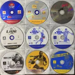 PS2 NBA 2K9 NBA Liveシリーズなど9本セット