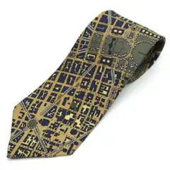 USA製 CIVITAS ワシントン ネクタイ 地図 マップ 古着 総柄