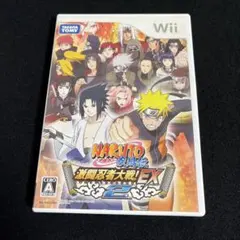 Wii NARUTO -ナルト- 疾風伝 激闘忍者大戦!EX 2 説明書欠品