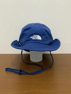ノースフェイス ブリマーハット Mサイズ ブルー ハットストラップ