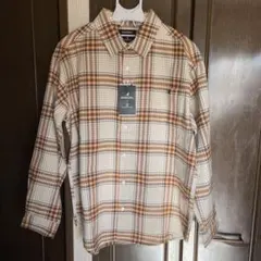 新品タグ付きKANGOL × MONDO-MART チェック柄長袖シャツ