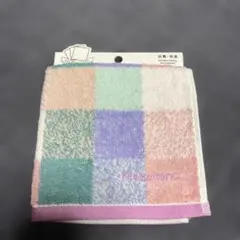 Francfranc タオルハンカチ パステルチェック柄のサムネイル