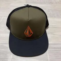 VOLCOM メッシュキャップ オリーブ ブラック 新品