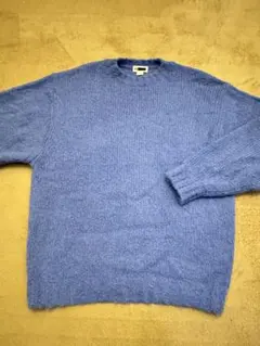 H BEAUTY&YOUTH アルパカクルーネックニット　L