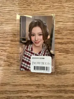 TWICE ポップアップ オンラインくじ ステッカー サナ