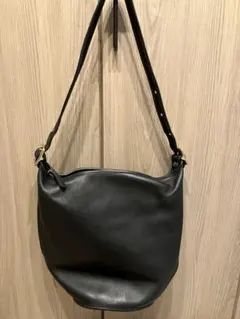 OLD Coach ショルダーバッグ 黒 バケツ 9085 オールドコーチ