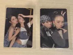 aespa 11/27 大阪城ホール　会場限定　ユニットトレカ　2枚セット