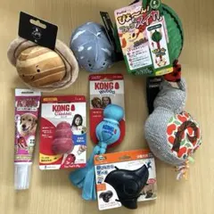 犬のおもちゃ まとめ売り 犬用ブラシ KONG ペティオ たこ焼き 安眠