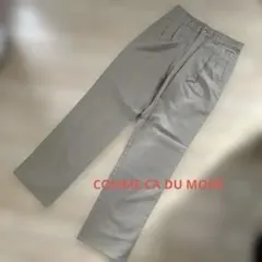 コムサデモード　ベージュパンツ　4