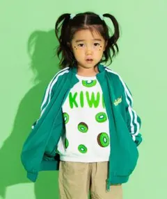 枝豆柄 グリーン ジャージ120cm プニュズpunyus