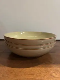 Denby クリーム色 パスタ深皿 3個セットのサムネイル