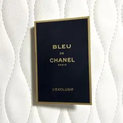 ［新品］CHANEL ブルードゥシャネル レゼクスクルジフ パルファム　サンプル