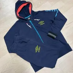 アンブロ　umbro セットアップ　パーカー　M 上下セット　送料無料