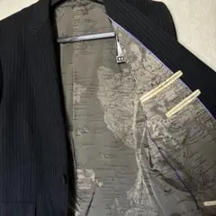 ⭐︎美品⭐︎ポールスミス　ジャケット　ストライプ　Mサイズ　地図柄　まとめ買い割引