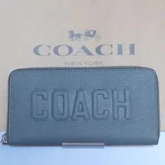 COACH コーチ 財布　アコーディオン財布コーチ グラフィックCW715グレー