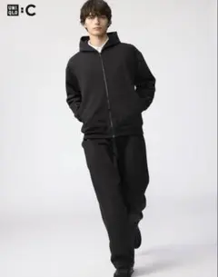 ユニクロ　UNIQLO スウェットワイドパンツ　ユニクロC UNIQLOC