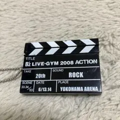 B'z LIVE-GYM 2008 ACTION カチンコ キーホルダー - メルカリ