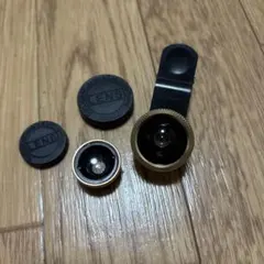 魚眼レンズ 、広角レンズセットゴールド 収納袋付き