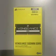 CORSAIR ノートPC用 メモリ VENGEANCE DDR5 32GB