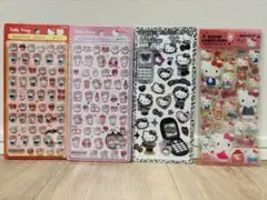 ハローキティ　シール　4枚　セット