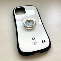 iPhone12 iFace ケース　銀魂スマホリング付き