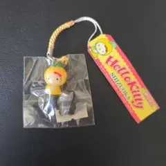 【未使用】ご当地キティ 根付け 静岡 みかん