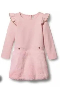 Janie and Jack ピンク フリル ワンピース
