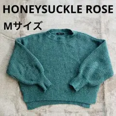 美品　ハニーサックルローズ　ニット　トップス　セーター　レディース　長袖