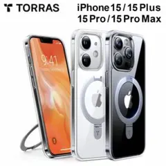 TORRAS iPhone 15シリーズ用クリアケース
