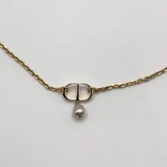 Christian Dior ディオール ネックレス petit パール CD