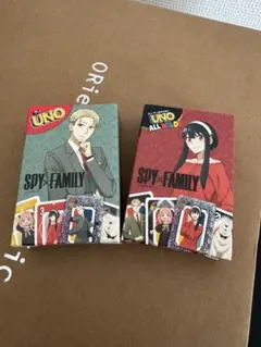 マクドナルド　UNO SPY×FAMILY