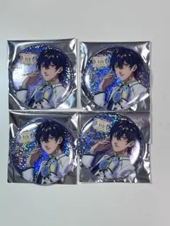 にじさんじ 4thアニバーサリー レオス 缶バッジ